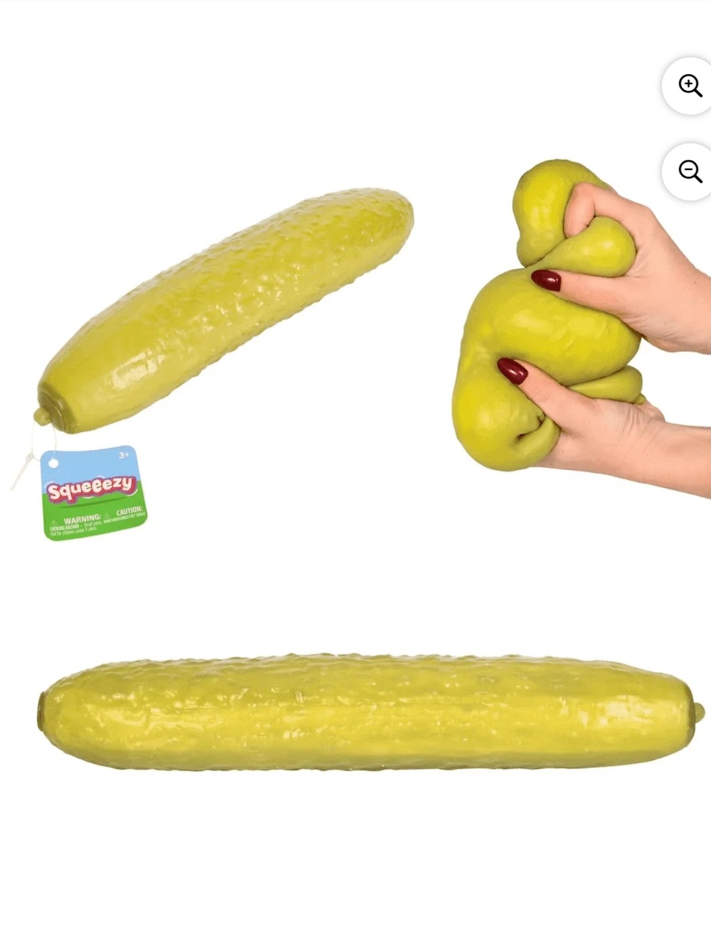 JUMBO 11" Pickle 🥒 Squeezy Squishy Toys